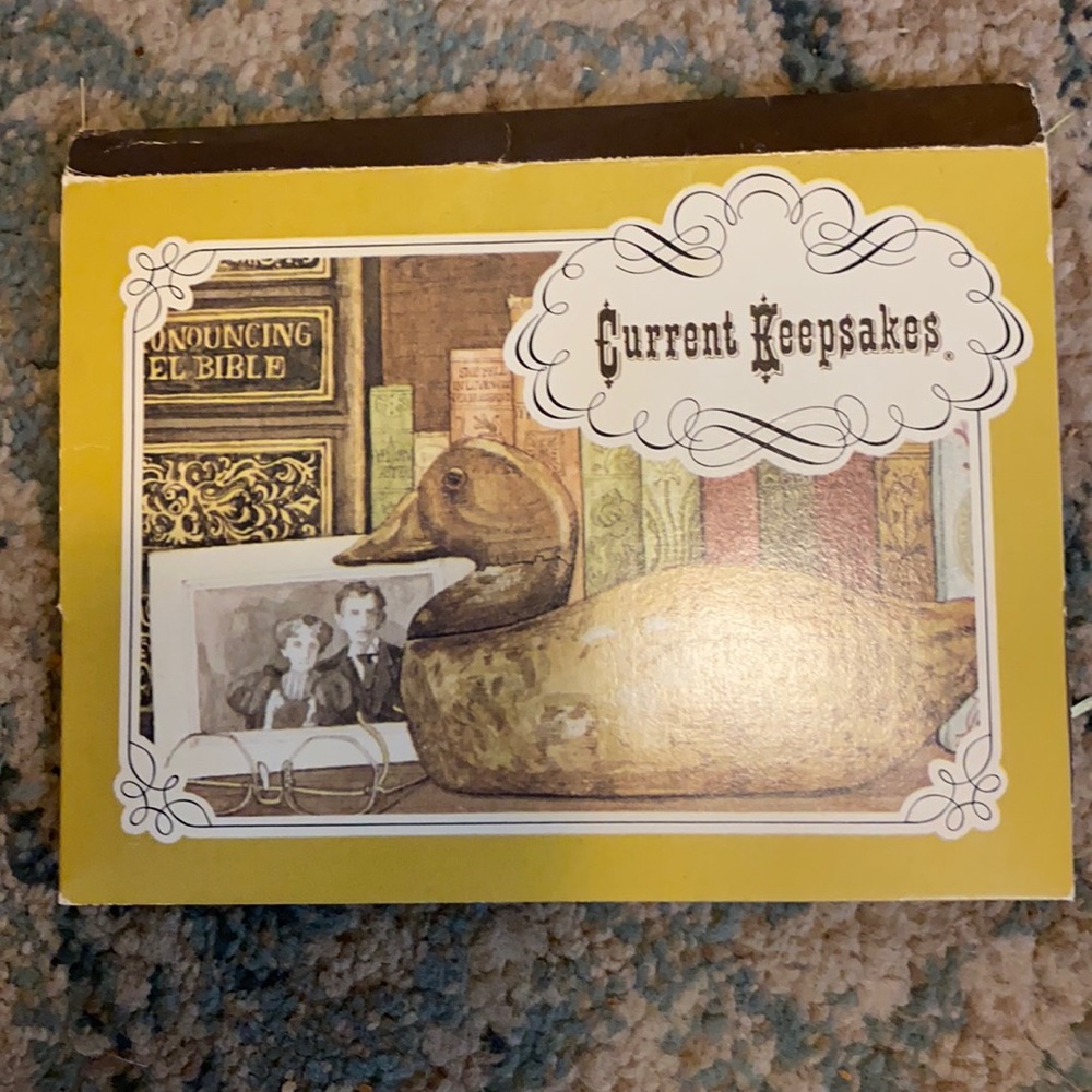 Vintage, Current Keepsakes cards